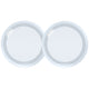 Fusion EL-X651W 6.5" Classic Grill Covers - White for EL Series Speakers