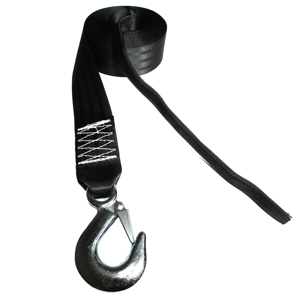 Rod Saver Winch Strap Replacement with Tail - 16'