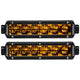 RIGID Industries 6" SR-Series SAE Compliant Fog Light - Black with Yellow Light