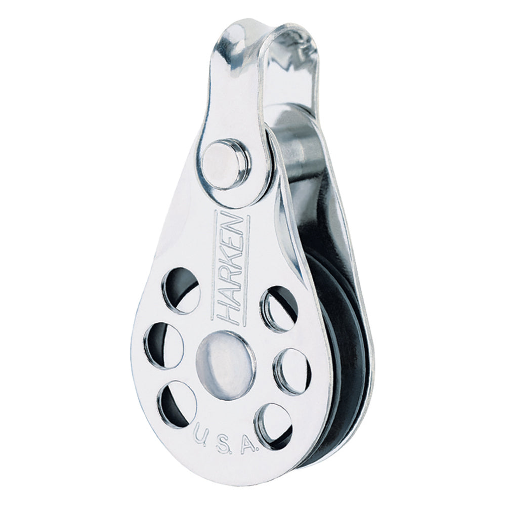 Harken 25mm Wire Block with Shackle- Fishing