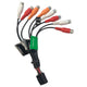 Fusion Wire Harness for MS-RA770 Stereo - Zone 3 & 4 (E Port-RCA)