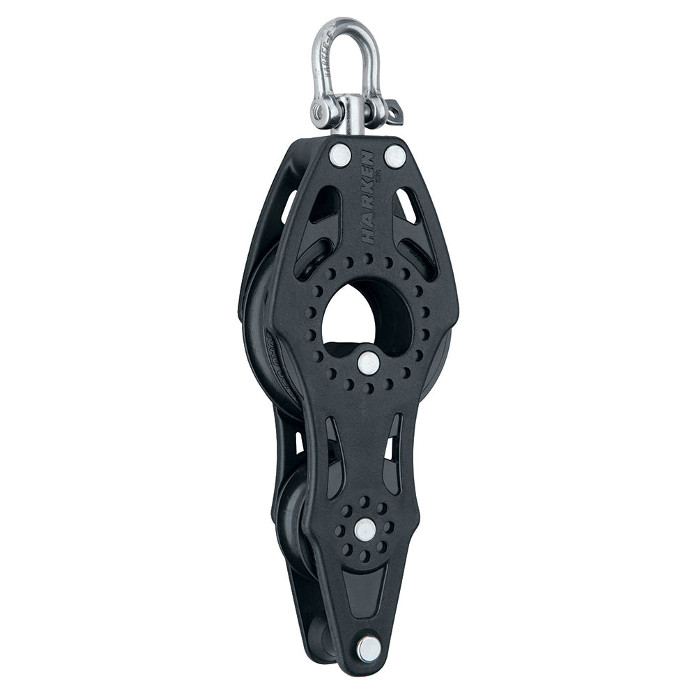 Harken 57mm Carbo Air Fiddle Block with Swivel & Becket