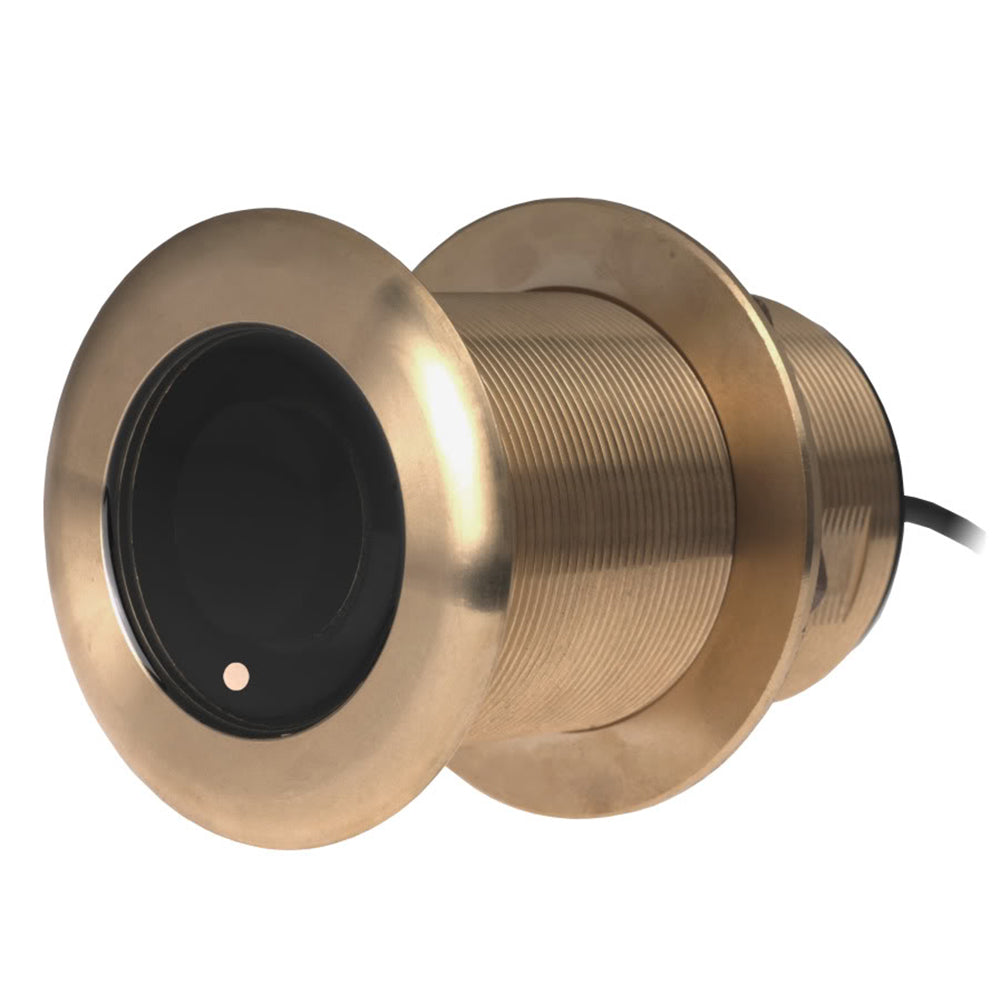 Raymarine B75M 600W Medium Frequency CHIRP Transducer 20° Tilt Single Operation Cable for 1 Transducer Install