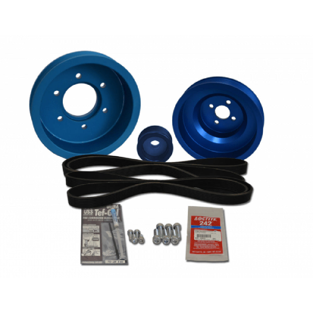 Balmar Pulley Kit for Yanmar 4JH3-TE, 4JH3-HTE