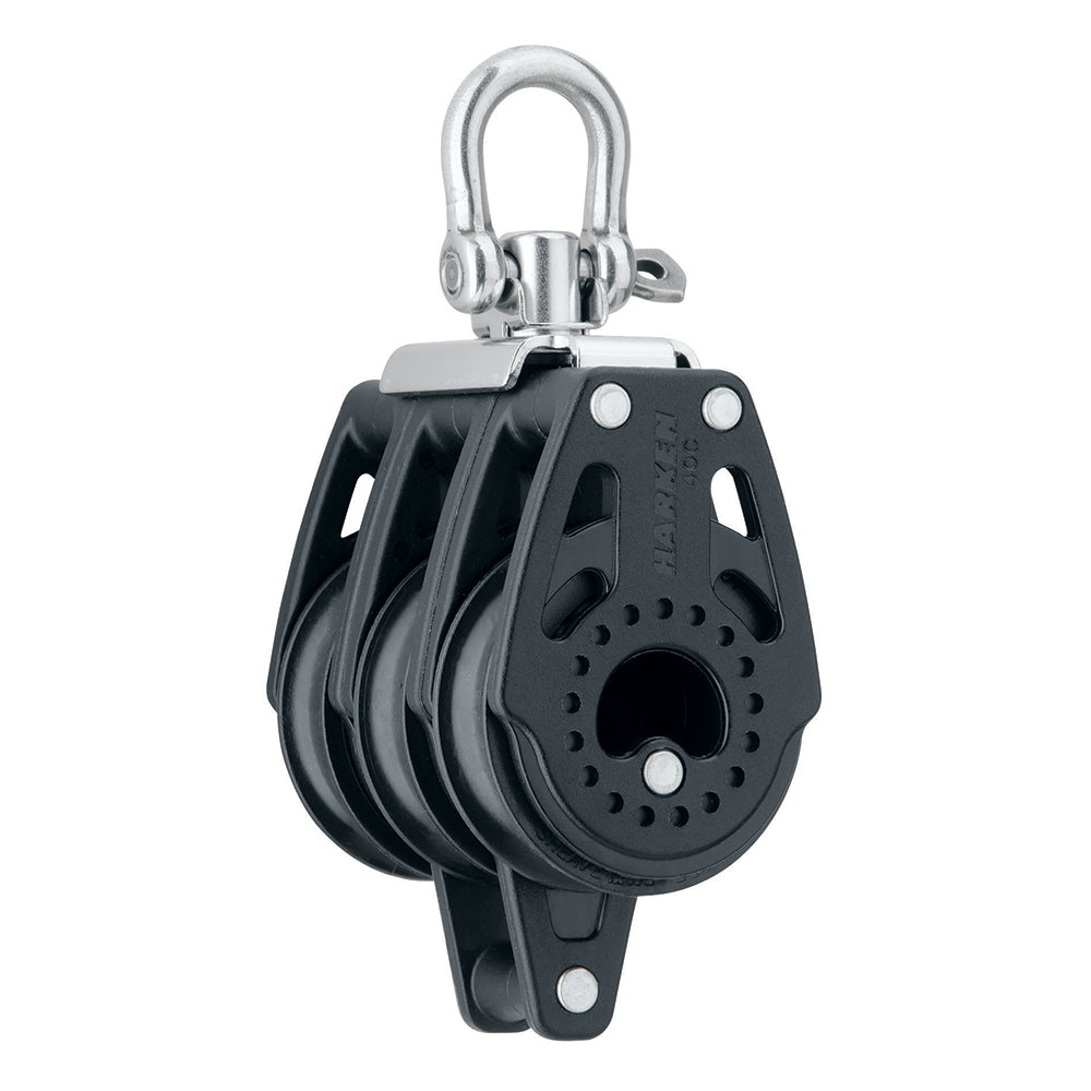 Harken 40mm Carbo Air Triple Swivel Block with Becket