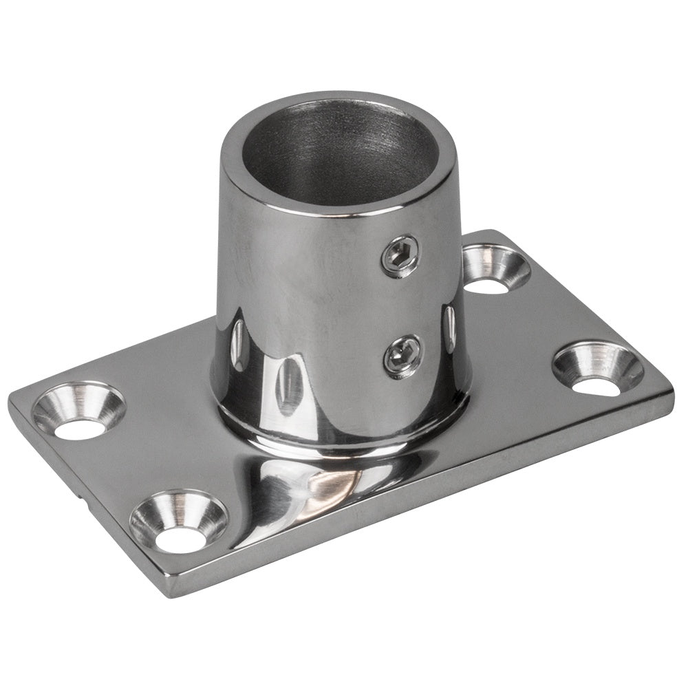 Sea Dog Stainless Steel 90D Rectangle Rail Base