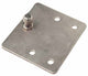 Taylor Made Stainless Gas Lift Hardware, Flat Mounting Bracket with Ball Stud, Pair