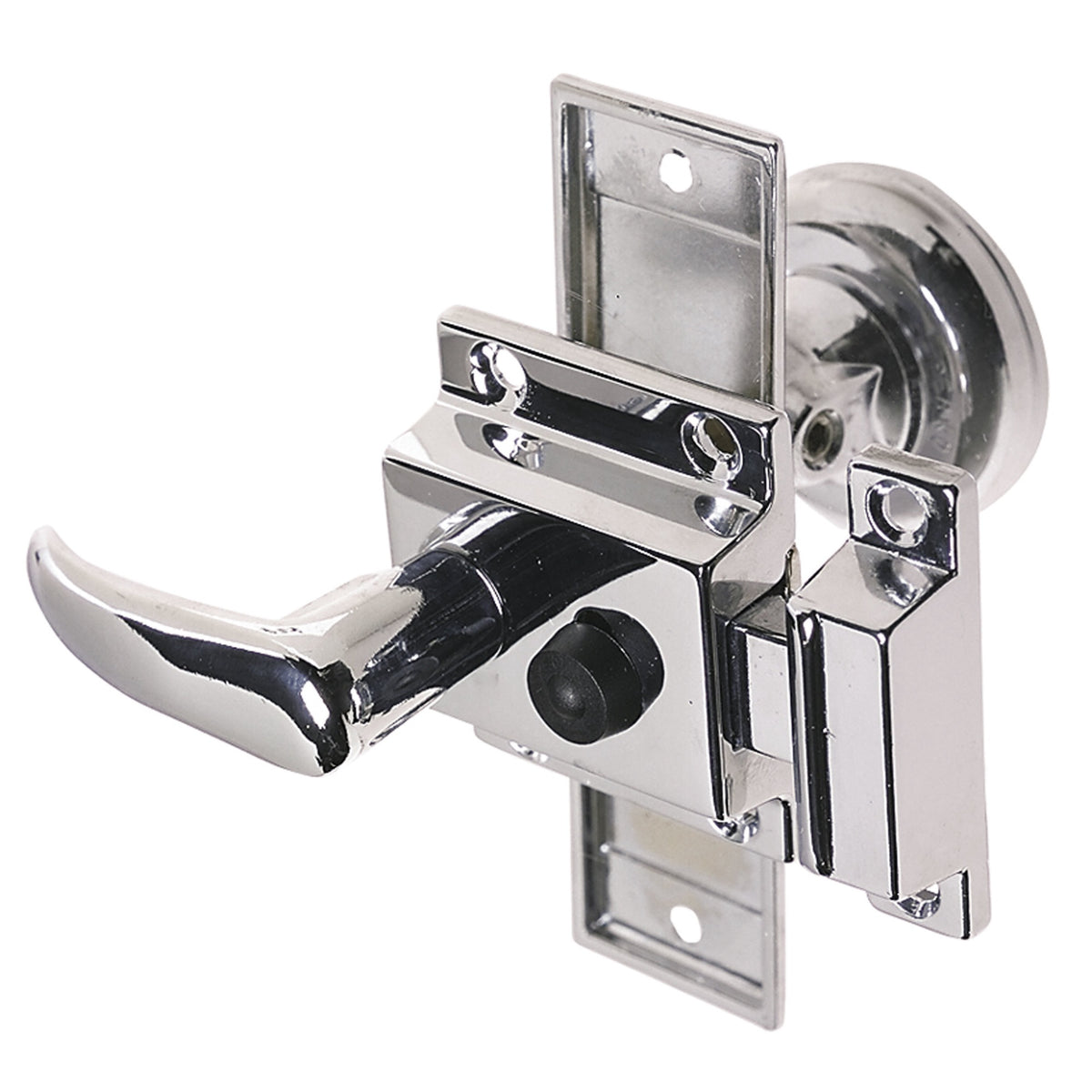 Perko - Rim Latch Set W/Box Strike 0928DP0CHR