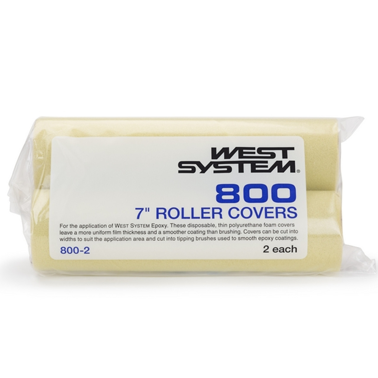 West System Roller Cover Foam 2-Pack