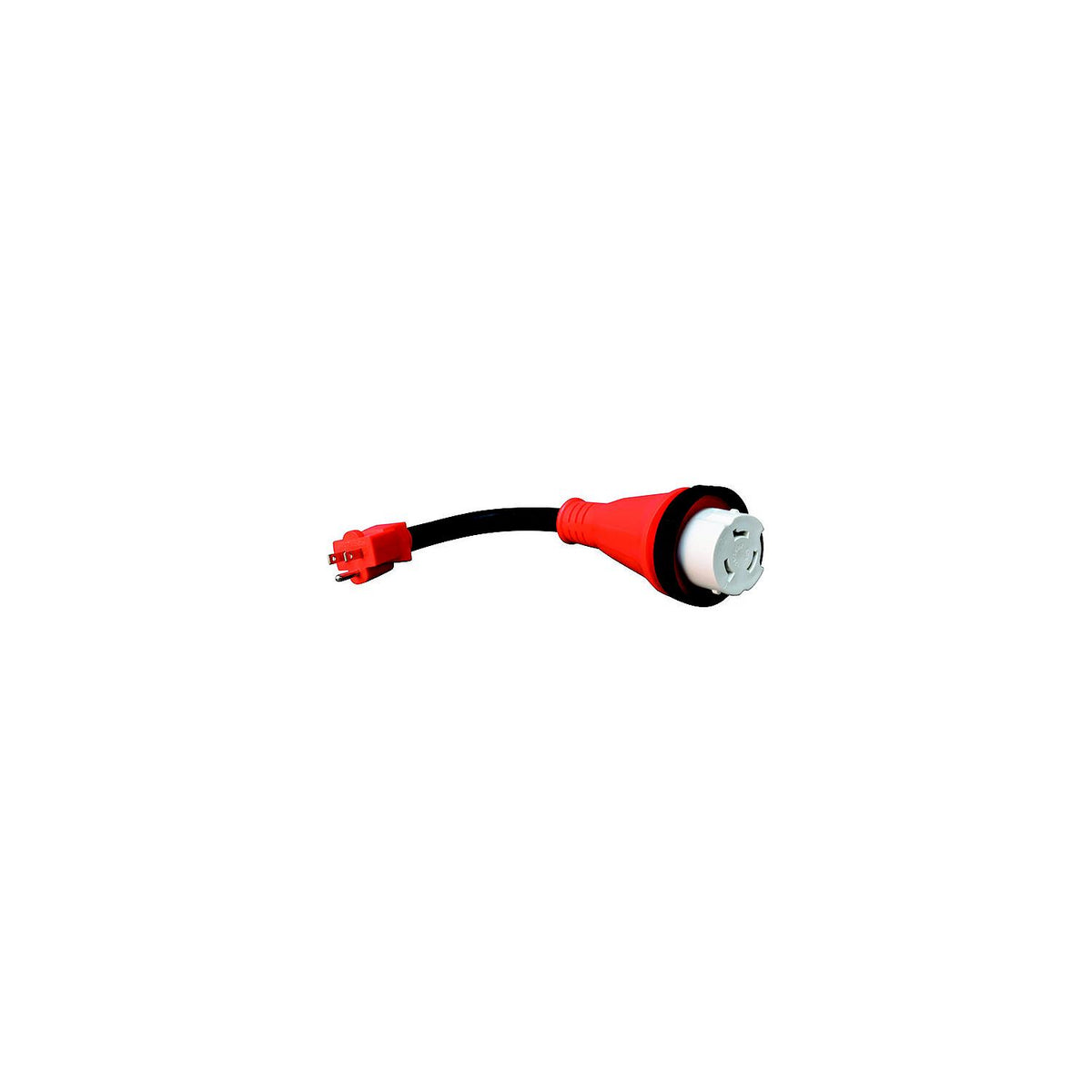 Valterra Mighty Cord 15AM-30AF Detachable Adapter Cord, 12", Bulk
