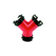 Valterra Red & Black 3" RV Rotating WYE Outlet Hose Joiner