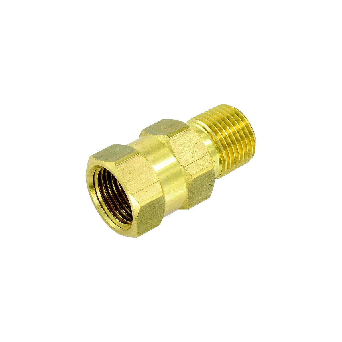 Valterra Brass Check Valve 1/2" MPT, 1/2" FPT, Bulk
