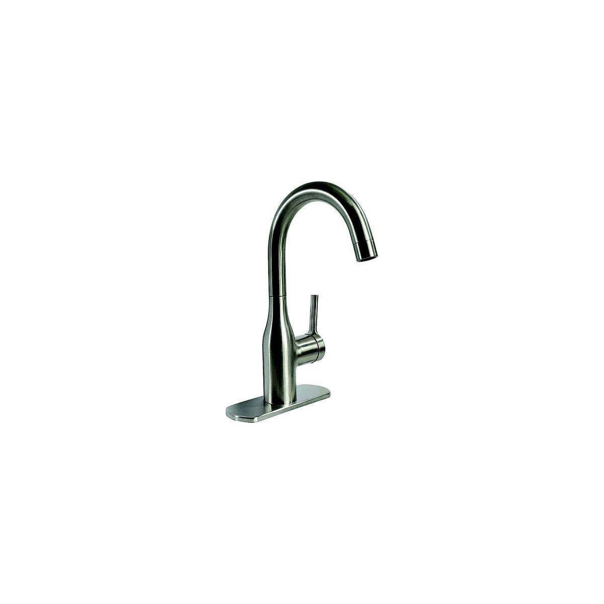 Valterra Premium Slimline Single Handle Bar Faucet, Brushed Nickel