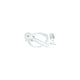 Valterra Phoenix RV Outdoor 60" Vinyl Shower Hose & Kit, White