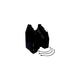 Valterra 10' Standard Slunky RV Drain Hose Support, Black