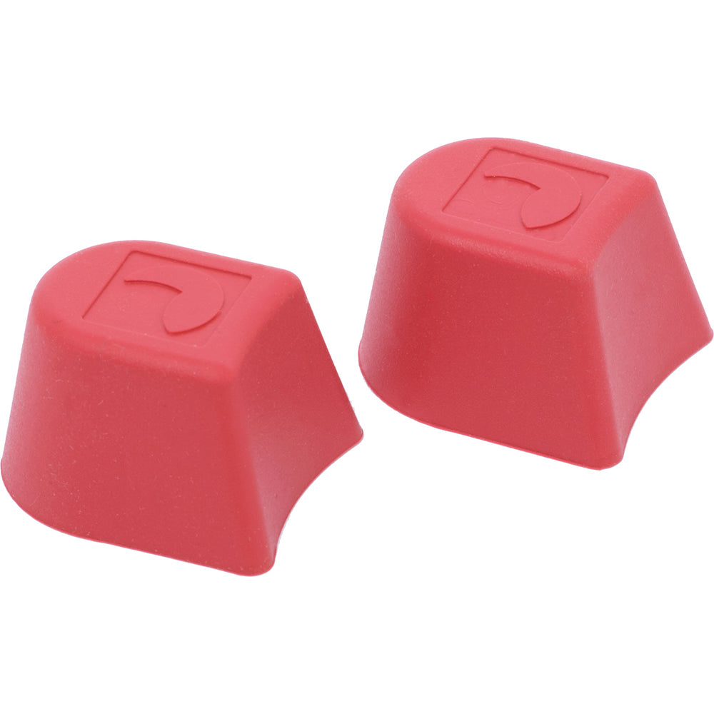 Blue Sea Systems Stud Mount Insulating Booths - 2-Pack - Red