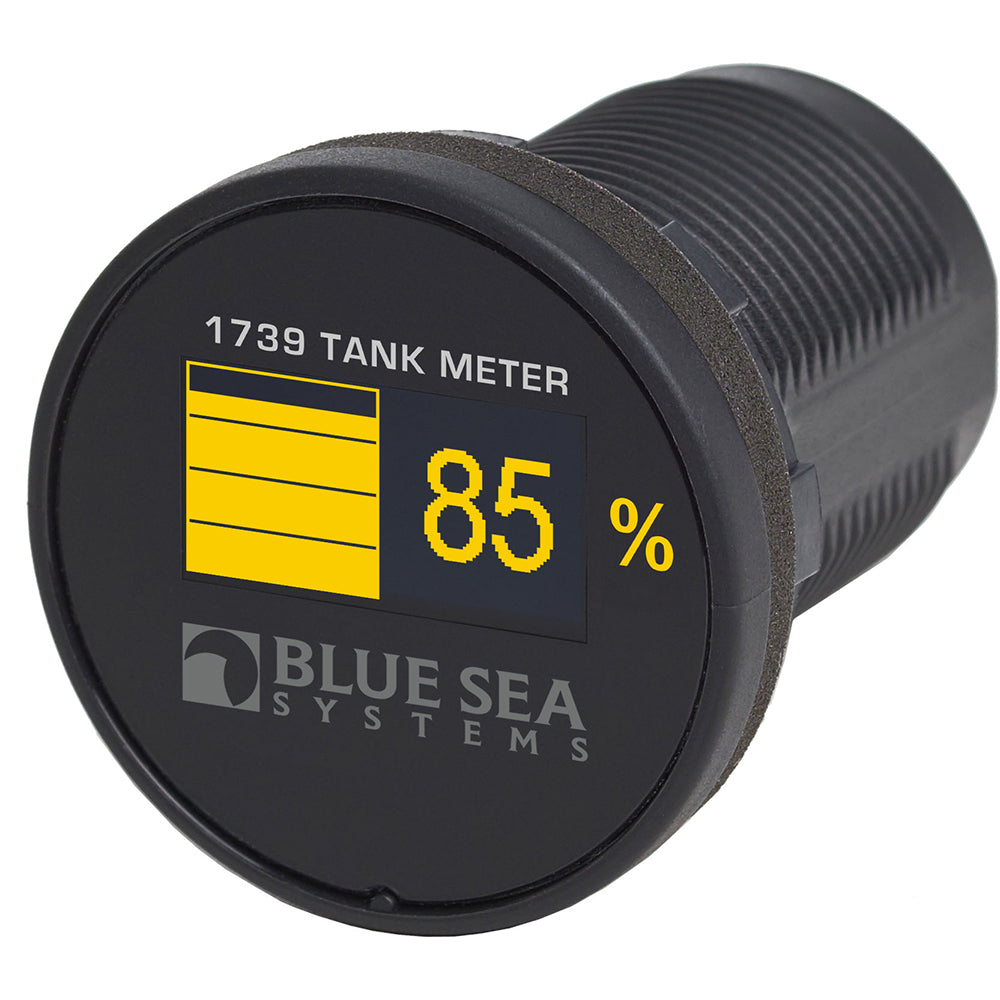Blue Sea Systems 1739 Mini OLED Tank Meter - Yellow