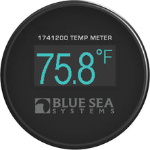 Blue Sea Systems 1741200 Mini OLED Temperature Monitor - Blue