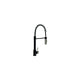Lippert Coiled Pull Down Faucet, Black/Stainless Steel