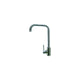 Lippert Flow-Max Gooseneck Single Hole Faucet, Square, Stainless Steel