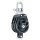 Harken 60mm Triple Aluminum Element Block with Swivel & Becket