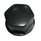 Schmitt Marine Faux Center Nut Black with 1/2" & 5/8" M12 Base for Cast Steering Wheels