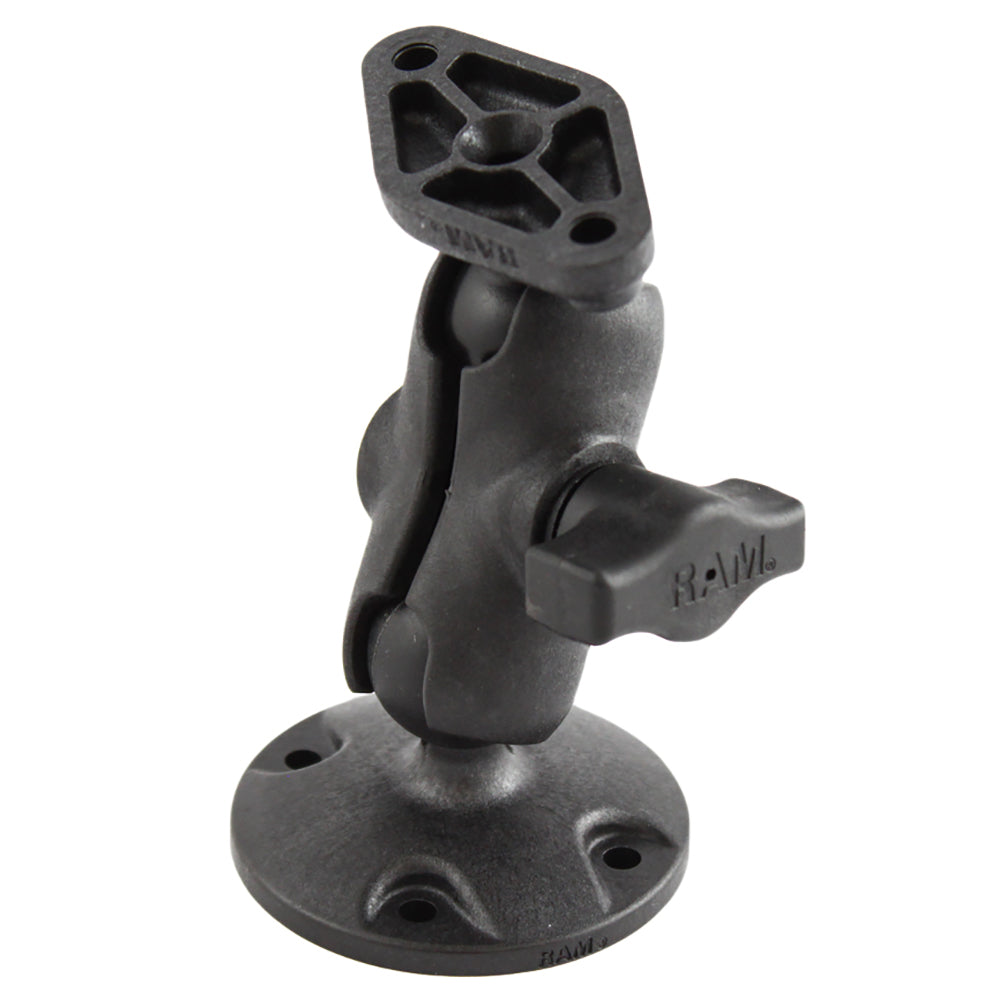 RAM Mount RAM® High-Strength Composite Drill-Down Mount with Diamond Plate