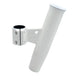 C.E. Smith Aluminum Vertical Clamp-On Rod Holder 1-2/3" OD White Powdercoat with Sleeve