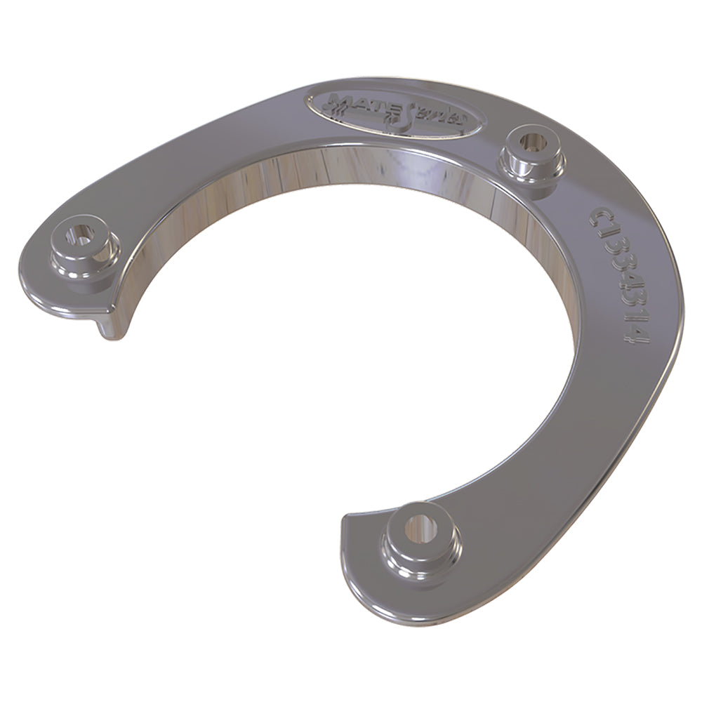 Mate Series Stainless Steel Rod & Cup Holder Backing Plate for Round Rod/Cup Only for 3-3/4" Holes