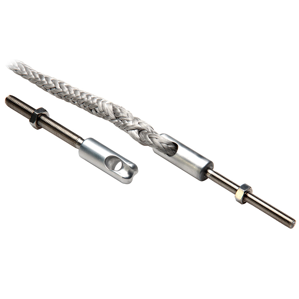 C. Sherman Johnson Splice Eye with Threded Stud: 1/4"-28 x 2-1/2" LH with Splice Eye
