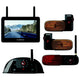 Furrion Vision S®+ RV Observation System - 7" Monitor, Side Cameras with LED Marker Lights, Sharkfin Camera, Rear Camera with LED Marker Light