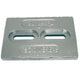 Tecnoseal Mini Zinc Plate Anode 6" x 4" x 1/2"