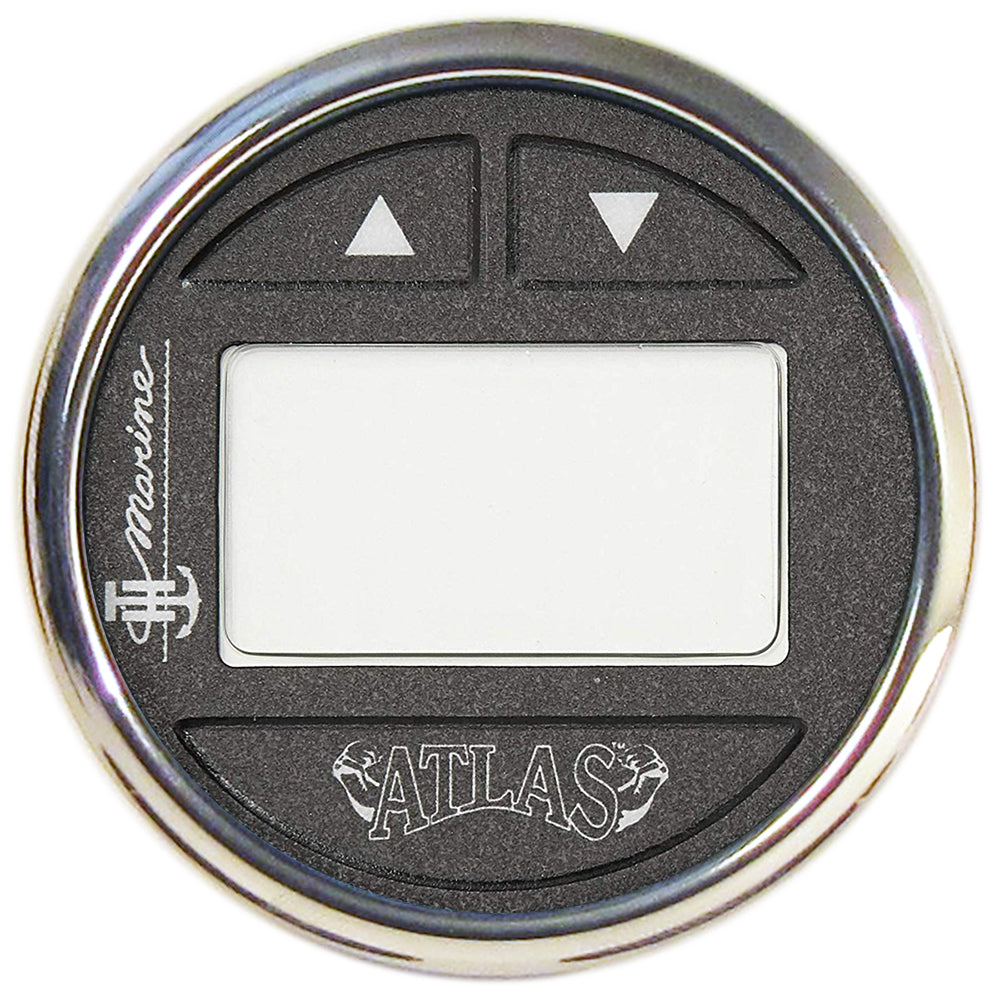 T-H Marine ATLAS™ Hydraulic Gauge Kit for 6", 10", 12" & 14" ATLAS™ Jack Plates - Stainless Steel Bezel