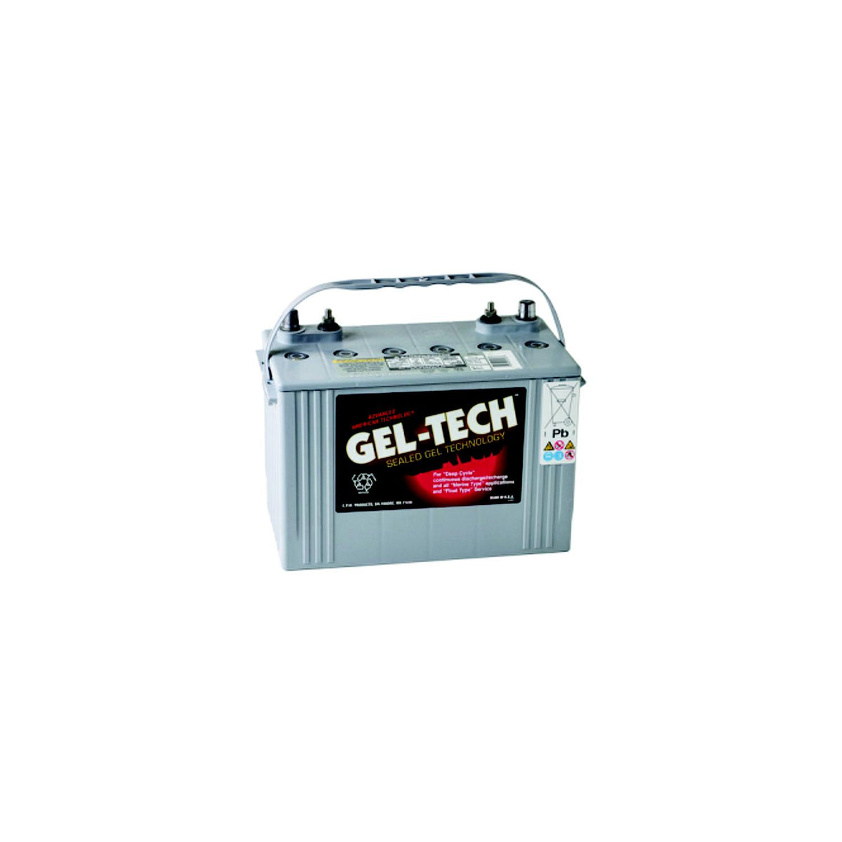 Midstate Battery Battery Gel Tech Dryfit 12 Volt 8G27M