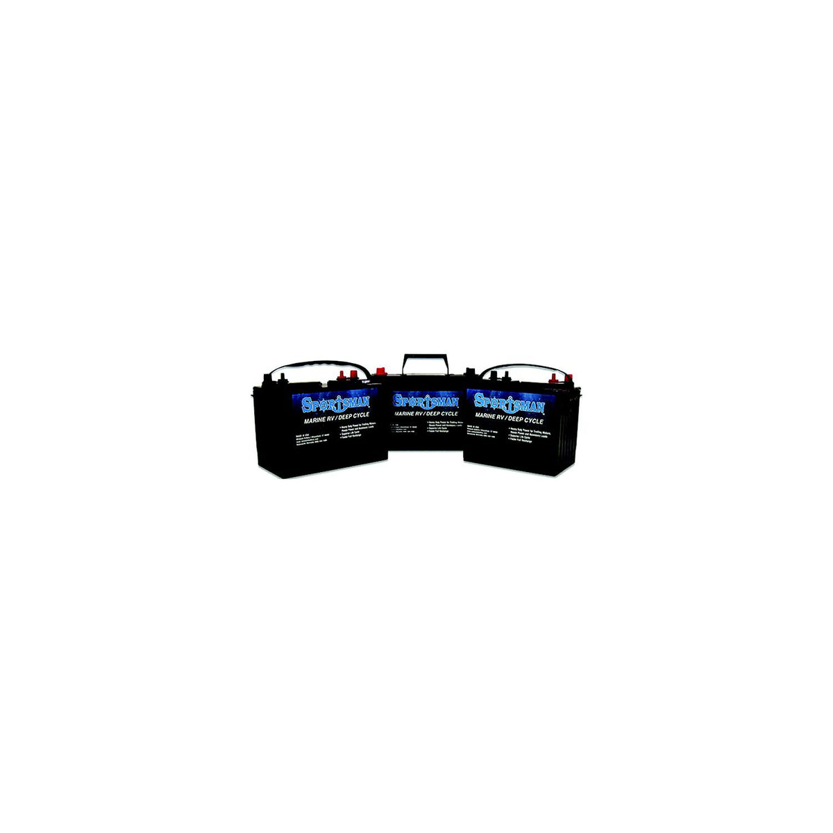 Midstate Battery Sportsman Deep Cycle Battery 205 Amp Deep Cycle Battery, 12V