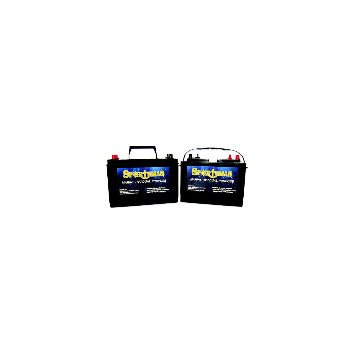 Midstate Battery Sportsman Dual Purpose Battery 12V Starting/Cycling DP27M