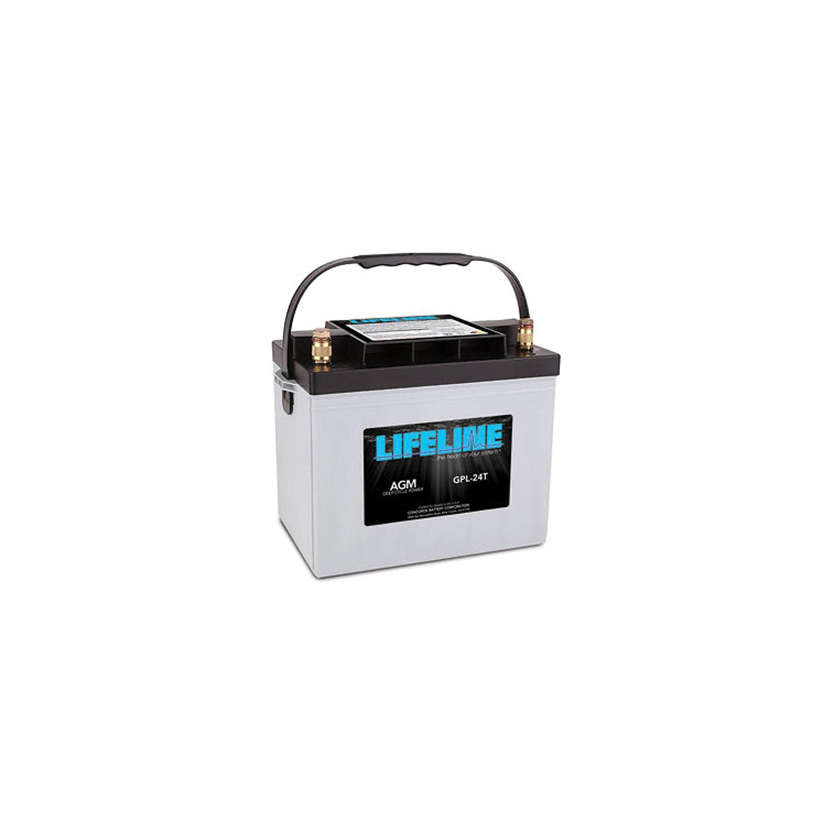 Midstate Battery Lifeline AGM Group 27 Battery 12V