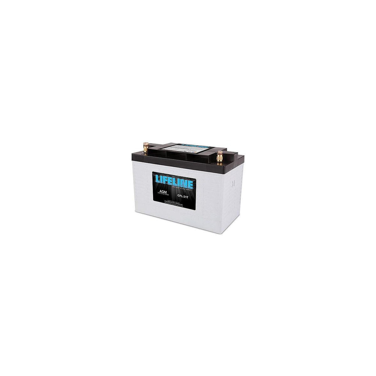 Midstate Battery Lifeline AGM Group 31 Battery 12V
