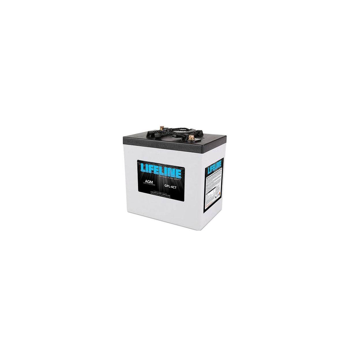 Midstate Battery Lifeline AGM Battery 6V