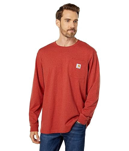 Carhartt - Mens Loose Fit HW LS Pocket T-Shirt