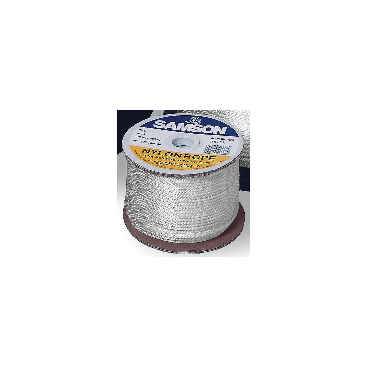 Samson Rope Solid Braid Nylon 1/4 X 500'