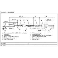Veratron Pyrometer Sensor - 100-900°C/250-1650°F