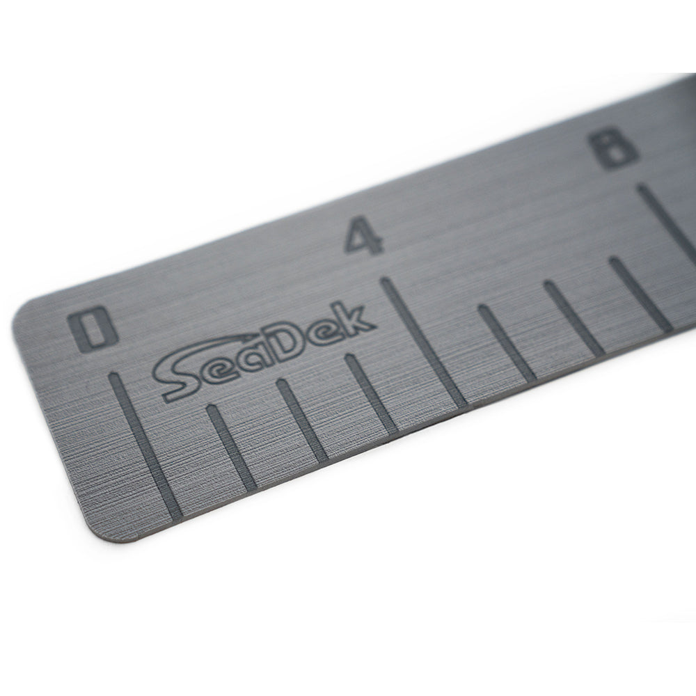SeaDek 36" Fish Ruler - Storm Grey with SeaDek Logo