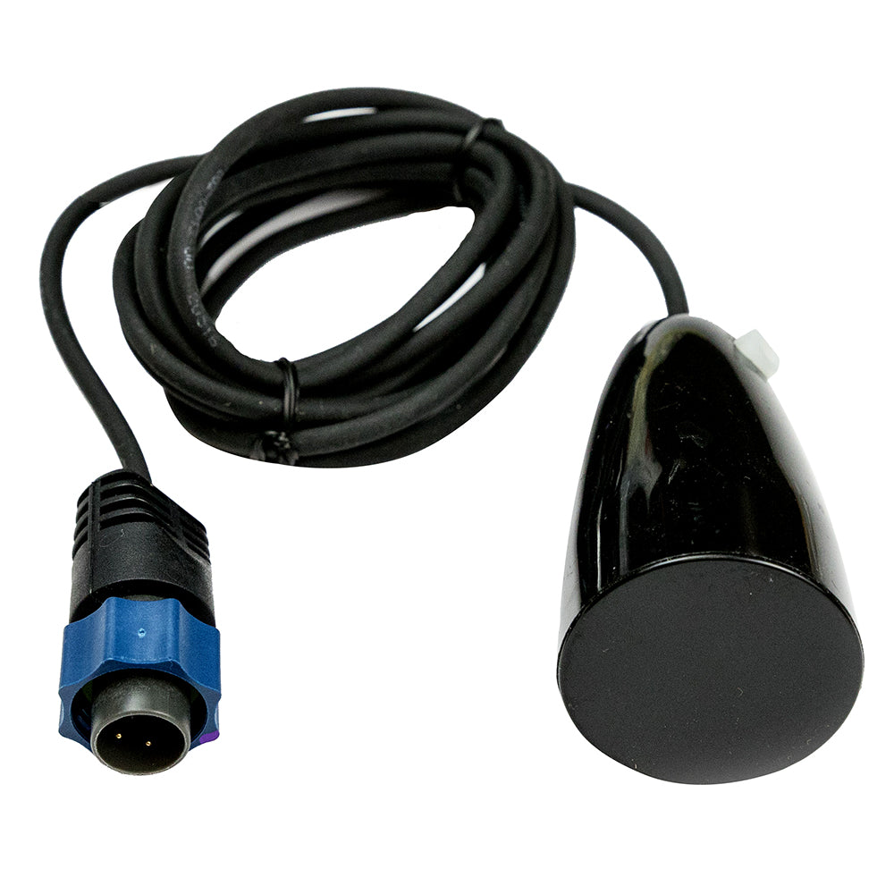 Lowrance PTI-WBL Ice Transducer with Blue Connector