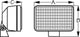Sea Dog Halogen Floodlight with Stainless Steel Bracket