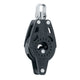 Harken 40mm Carbo Single Ratchet Block with Swivel & Becket