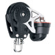 Harken 40mm Carbo Single Ratchet Block with Swivel Becket & Cam Cleat