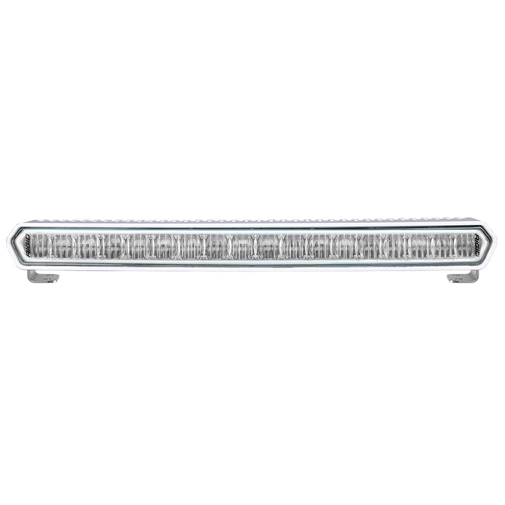 RIGID Industries SR-L Series Marine 20" White LED Lightbar - White Light with White Halo