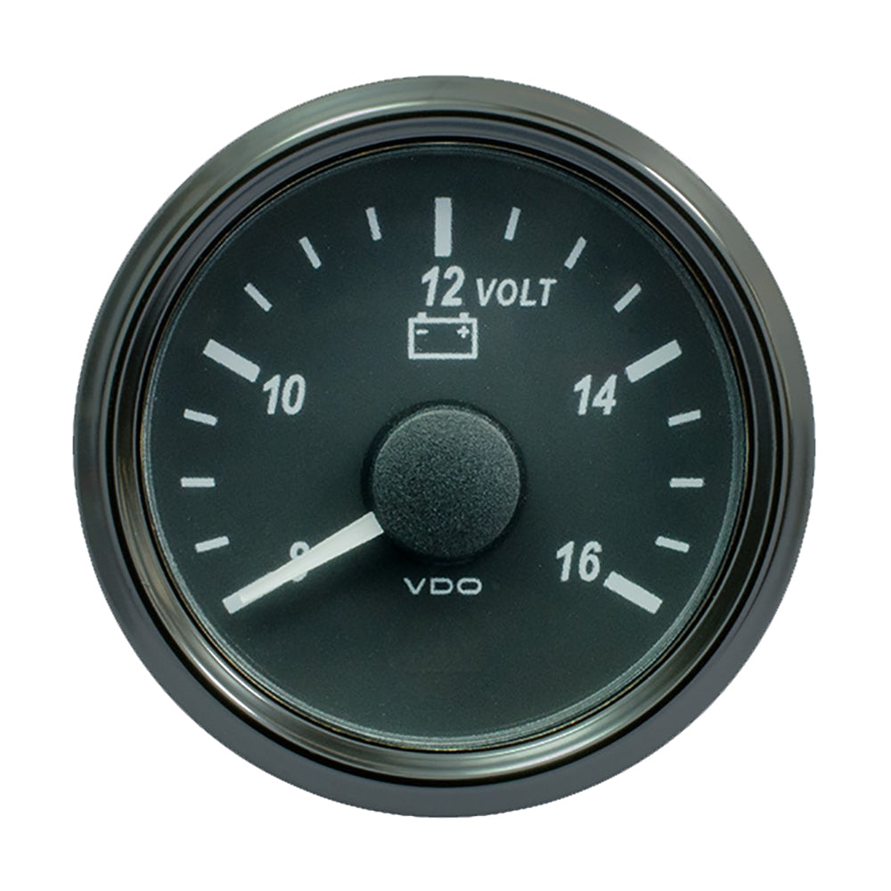 VDO SingleViu 52mm (2-1/16") Voltmeter for 12V Systems
