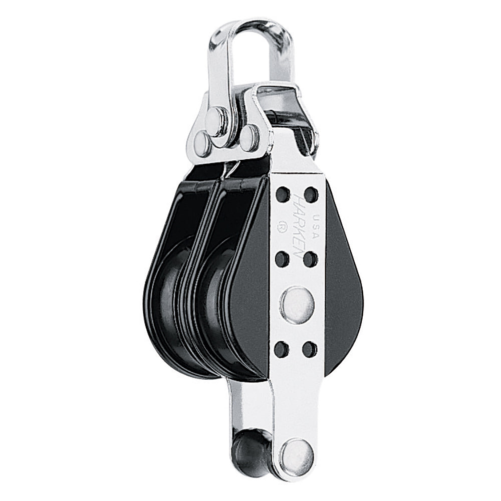 Harken 38mm Double Big Bullet Block with Becket